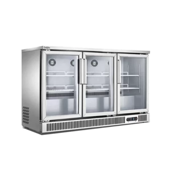 Migsa SG380 Refrigerador Back Bar 3 Puertas 380 litros